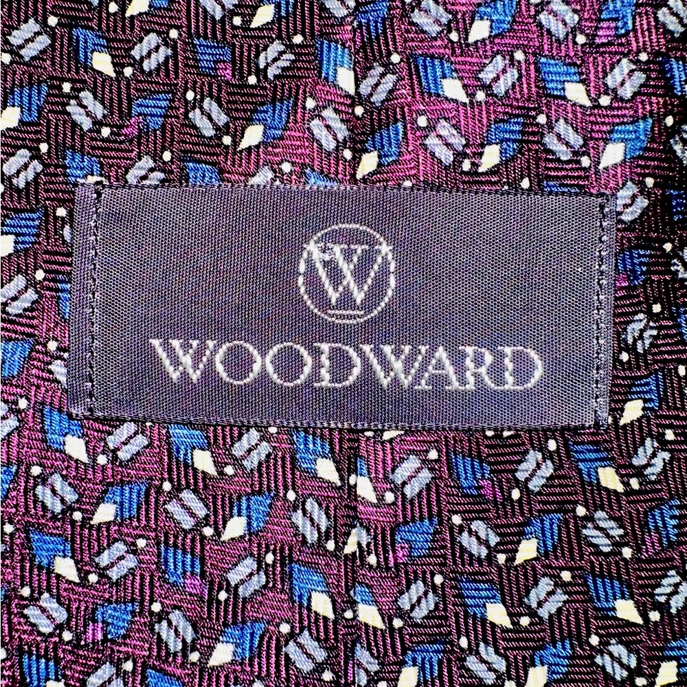 JL Hudson Woodward tie necktie